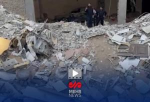 گزارش خبرنگار مهر از بازدید نمایندگان مجلس از مناطق جنگ‌زده در تهران