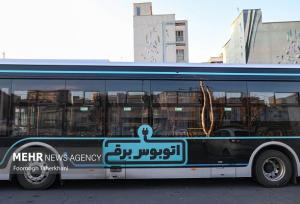 فعالیت آزمایشی اتوبوس برقی در خطوط اتوبوسرانی تبریز