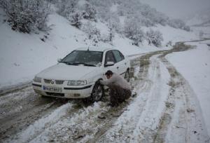 الزام استفاده از زنجیرچرخ در تمامی معابر مرتفع استان سمنان