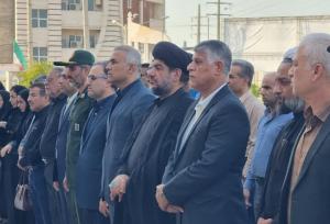 مراسم تجدید میثاق با شهدا در گناوه برگزار شد