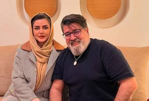 ژست عجیب مهدی یغمایی و همسرش در عکس جدیدشان!
