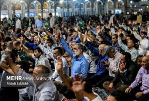 اجتماع بزرگ بیعت با امام زمان(ع) در مسجد مقدس جمکران