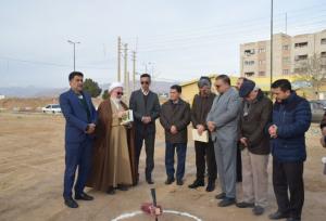 ترکمانی: مدرسه ۹ کلاسه شهرک بهارستان شاهرود کلنگ زنی شد