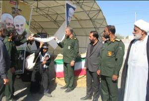 اعزام ۴۵ دانش‌آموز دختر شهرستان بشاگرد به اردوی راهیان نور