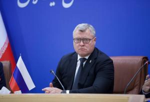 بابوشکین: راه‌آهن رشت-آستارا محور توسعه تجارت ایران و روسیه است