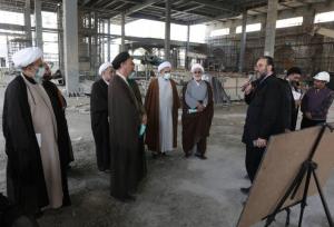 علمای حوزه علمیه از پروژه‌های عمرانی و فرهنگی حرم رضوی بازدید کردند