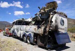 واژگونی اتوبوس در شرق مکزیک با ۱۰ کشته و ۳۲ زخمی