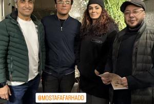 سارا خوئینی‌ها بعد از مدت‌ها با مازیار لرستانی دیده شد