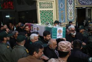 پیکر جانباز سرافراز «قاسم علیزاده» در مشهد تشییع شد