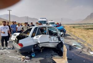 تصادف مرگبار در جاده چرمشهر؛ یک کشته و سه مصدوم