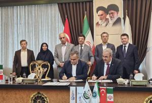 انعقاد تفاهم همکاریهای علمی-پژوهشی و فناوری بین پارک علم و فناوری آذربایجان غربی و مرکز توسعه کسب و کار وان ترکیه