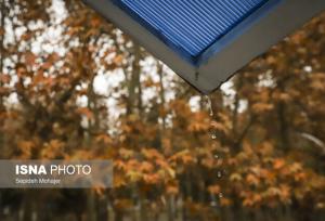 آسمان پرطلاتم یزد؛ از بارش باران تا وزش باد شدید