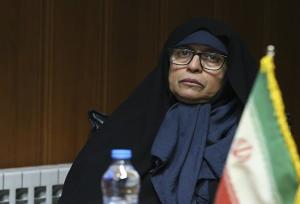 فرهادی زاد تماشاگر بازی والیبال بانوان شد