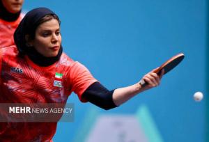 صعود کاپیتان به یک‌چهارم‌نهایی مسابقات تنیس‌روی‌میز بانوان