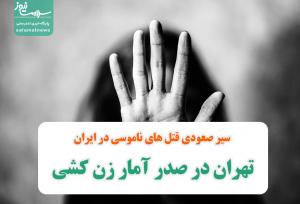سیر صعودی قتل های ناموسی در ایران/ تهران در صدر آمار زن کشی
