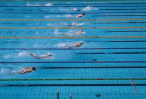 تیم ۱۰۰×۴ شنای آزاد ایران چهارم شد