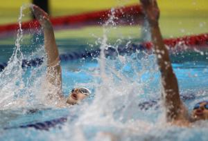 رکورد ملی شنای ۲۰۰ متر قورباغه ایران در عمان شکسته شد