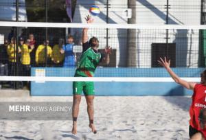 تیم «ب» والیبال ساحلی ناشنوایان ایران مغلوب آلمان شد 
