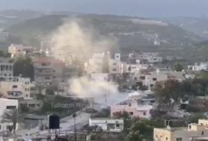 وقوع آتش‌سوزی و درگیری‌های مسلحانه در کرانه باختری