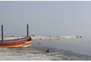 آخرین وضعیت دریاچه ارومیه در آبان ماه سال جاری