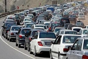 ترافیک پرحجم در محورهای استان قزوین