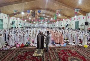 برگزاری جشن تکلیف بیش از ۵۰۰ دانش‌آموز دختر در نور