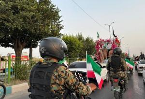 پیکر پاک شهید سردار «شادمانی» وارد همدان شد