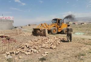 بیش از ۱۳۵ هزار متر مربع از اراضی ملی در خوزستان رفع تصرف شد