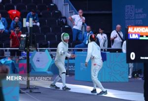 شمشیربازان اسلحه اپه به مرحله حذفی راه یافتند