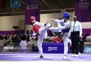 یلدا ولی نژاد سومین تکواندوکار ایران در مرحله نیمه نهایی