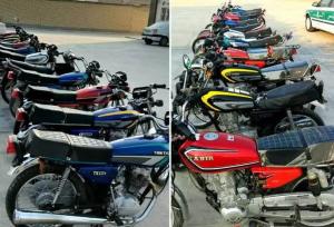 ۲۰ دستگاه موتورسیکلت متخلف در عالی شهر توقیف شد