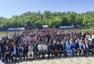 برگزاری همایش پیاده روی بمناسبت سالروز آزادسازی خرمشهرو هفته ملی جمعیت