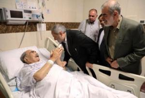 عیادت وزیر آموزش و پرورش از رئیس جامعه خیرین مدرسه ساز کشور