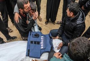 شهادت ۵ خبرنگار فلسطینی در یک روز