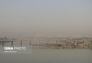 وضعیت «قرمز» و «نارنجی» هوا در ۱۷ شهر خوزستان/ پادادشهر اهواز در شرایط «بسیار ناسالم»