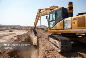 اجرای ۶ هزار متر مربع خط انتقال فاضلاب نهضت ملی مسکن در اردبیل