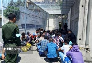 جمع آوری ۵۷۹ نفر اتباع بیگانه غیرمجاز در زاهدان