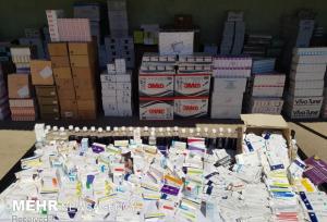 عتباتی: ۴۵ هزار عدد انواع داروی غیرمجاز در بوکان کشف شد