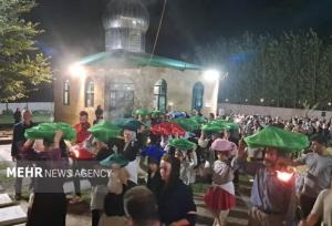 آیین «مجمع بران» در روستای نوده پسیخان شفت برگزار شد