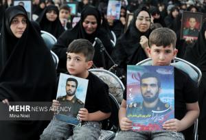 مراسم اربعین شهدای اقتدار در کاشان