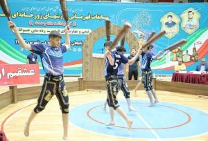 درخشش کارگران چهارمحال و بختیاری در رقابت‌های زورخانه‌ای کشور