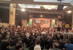 مراسم گرامیداشت سرداران شهید حاجی‌زاده و باقری در تهران برگزار شد