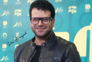 گریم سنگین و متفاوت روزبه حصاری جلب توجه کرد