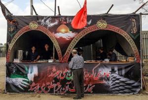 ۵۴ موکب در اسلام‌آباد غرب به استقبال زائران اربعین رفتند