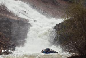 سر ریز شدن سد تنگ مهر در جنوب فارس