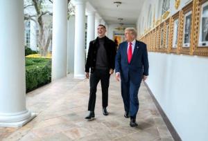 رونالدو، بن‌سلمان و ترامپ؛ این تصویر جهان ۲۰۲۵ است