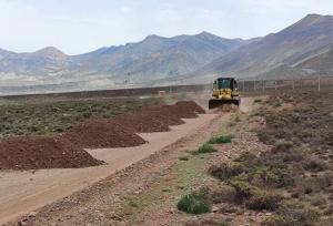 بهسازی محورهای روستایی مهدیشهر