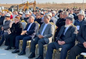 کلنگ‌زنی منطقه صنعتی «اوش» قرقیزستان با حضور هیئت اقتصادی خراسان رضوی