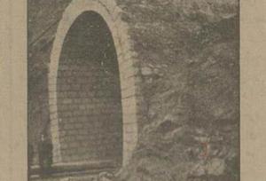 اولین عکس از تونل کندوان و جاده چالوس، ۹۰ سال پیش