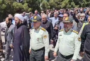 راهپیمایی «جمعه خشم و نصر» در زرند